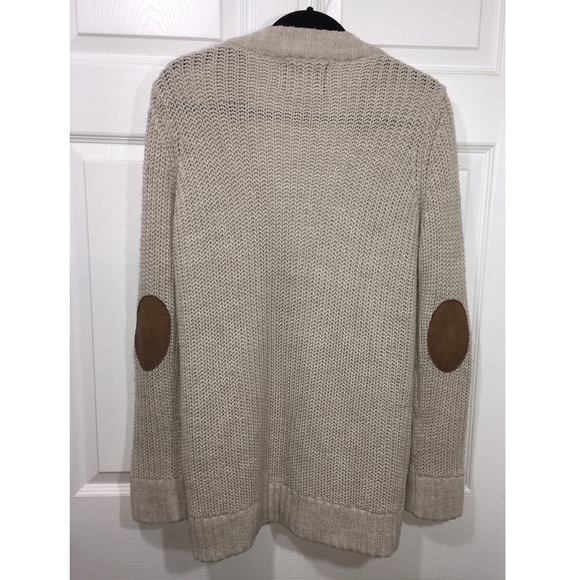 Zara Cable Knit Button Down Oversized Sweater SzM - Picture 2 of 8